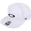 Oakley Standard 47 B1b Ellipse Cappello, Bianco, Taglia Unica
