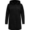 Only Carmakoma Donna Carsedona Light Coat Otw Giubbotto Not Applicable, Nero (Black Black), Medium (Taglia Unica: M-46/48)