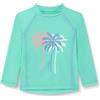 Playshoes Palmen, Maglietta Rash Guard Bambina, Mint Lang Palmen,