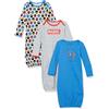 Amazon Essentials Disney | Marvel | Star Wars Abiti da Notte Bimbo, Pacco da 3, Marvel Friends, 0-6 Mesi