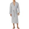 Amazon Essentials Accappatoio Leggero a Nido d'Ape (Disponibile nelle Taglie Big & Tall) Uomo, Grigio Chiaro, 4XL Plus