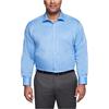Van Heusen Men's Size Fit Dress Shirt Flex Collar Stretch Solid (Big And Tall), Blue Frost, 22 Neck 35-36 Sleeve (5X-Large)