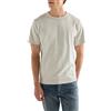 Wrangler - T Shirt Uomo - vestibilità Comoda - SS Solid Tee - Aloe