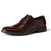Amazon Essentials Uomo Scarpe Derby Eleganti Stile Brogue con Dettagli a Coda di Rondine