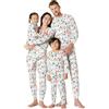Amazon Essentials Set Pigiami Coordinati per la Famiglia, in Flanella, Vestibilità Comoda Uomo, Confezioni Multiple