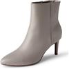 Amazon Essentials Stivaletti Eleganti alla Caviglia con Tacco a Spillo Donna, Grigio Talpa Finta Pelle, 38.5 EU