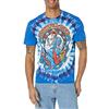 Liquid Blue Grateful Dead Vintage Berthat Tie Dye Short Sleeve T-Shirt T-Shirt Unisex - Adulto