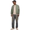 JACK & JONES Jjzack Bomber 100% Poliestere, Agave Green, M Uomo