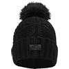 UGG Berretto da Donna con Pompon, Nero, Taglia Unica