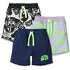 Amazon Essentials Pantaloncini in Maglia in French Terry Bambini e Ragazzi, Pacco da 3