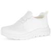Amazon Essentials Sneakers Cross Trainer da Donna, Leggere, in Maglia, Bianche, 38,5