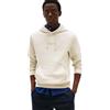 Tommy Hilfiger Uomo Felpa con Cappuccio, Avorio (Newsprint), S