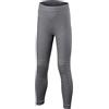 FALKE Wool-Tech Long K Ti Lana Filo Funzionale Asciugatura Rapida 1 Pezzo, Calzamaglia Unisex Bambini, Grigio Grey-Heather 3757, 110-116