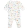 Petit Bateau A0f9n - Abbigliamento da Notte Unisex, Marshmallow/Multico, 9 Mesi