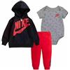 Nike Jdi Toss 3Pc Fz Set per bimbo University Red 0/3 mesi