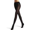 FALKE Pure Matt 50 DEN W Ti semicoprenti tinta unita 1 pezzo, Collant Donna, Nero Black 3009, S-M