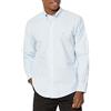 Brooks Brothers Camicia Sportiva Oxford Elasticizzata da Uomo a Maniche Lunghe Non Stirata Tinta Unita Non Stirata Oxford Sport Shirt Manica Lunga Tinta Unita, Azzurro, XXL