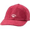 Levi's Lazy Girl Logo cap, Cappellino Donna, Medium Red, Un