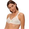 Playtex Reggiseno Senza Ferretto Ideal Posture Supporto ed Eleganza Donna x1, Madreperla, 38/5C