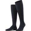 FALKE Milano M Kh cotone al ginocchio tinta unita 1 paio, Calzini lunghi Uomo, Blu Dark Navy 6370, 39-40