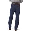 Wrangler - Jeans da uomo con taglio da cowboy Indaco rigido. 33W x 36L
