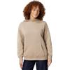 Amazon Essentials Felpa con cappuccio in pile oversize Donna, Grigio Talpa, XL