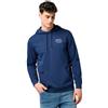 Wrangler Felpa con Cappuccio Embroidery, Blu Navy, XXL