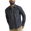 Wrangler Iconic Denim Regular Fit Snap Shirt Camicia Button-Down Uomo (Pacco da 1)