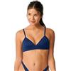 Triumph sloggi shore, Dottyback P, Bikini Imbottito, Donna, Blu (Twilight Blue), L