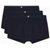 EMPORIO ARMANI Boxer Uomo, AR.Blu/AR.Blu/AR.Blu, S
