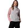 Columbia Benton Springs Full Zip Giacca in Pile, Grigio, XL Petite Donna