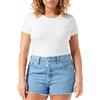 Levi's 501 Original Shorts, Pantaloncini di jeans Donna, Ojai Light Stone, 24W