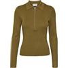 Vero Moda Vmmaite LS Polo Top VMA Noos Polo Donna (Pacco da 1)