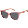 POLAROID KIDS SUNGLASSES FRAMES PLD 8062/S PINK 48/15/130 UNISEX BAMBINI, rosa, 48/15/130