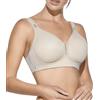 Selene, Reggiseno Donna con Fascia Anatomica, Spalline Larghe Comfort e Imbottitura, Senza Ferretto, Collezione Eloisa, Colore Naturale, Taglia 6 D