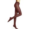 FALKE Pure Matt 50 DEN W Ti semicoprenti tinta unita 1 pezzo, Collant Donna, Rosso Brick 8408, XL