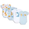 Chicco Bimba 0-24 Set di 4 Body a Maniche Corte a Maniche Corte in 100% Cotone NOS_1