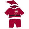 Chicco, Competo Natale Neonato e Neonata, in Calda e Morbida Ciniglia, con Comoda Apertura con Bottoncini, Abbigliamento Bambina e Bambino 0-24 Mesi, Idee Regalo Natale, Designed in Italy