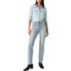 Levi's 724 High Rise Straight, Jeans Donna, Headwinds Ahead, 27W / 30L