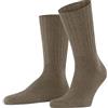FALKE Nelson M So lana tinta unita 1 paio, Calzini Uomo, Marrone Nutmeg Melange 5410, 43-46