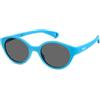 POLAROID KIDS PLD K007/S Occhiali da sole per bambina Azzurro