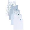 Chicco Bambini e Ragazzi Set 4 Canottiere in 100% Cotone NOS_1 | in 100% Cotone NOS_1