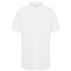 Seidensticker Camicia da Uomo Business - Comfort Fit - Non necessita di Stiratura - Colletto Kent - Manica Corta - 100% Cotone, Bianco (Weiß 01), 52