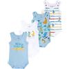 Chicco Bimbo 0-24 Set di 4 Body a Maniche Corte