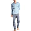 Calida Uomo Relax Choice Set di Pigiama Not Applicable, Blu Placido, M