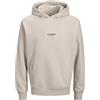 JACK & JONES Felpa con Cappuccio Stampato Boys | Relaxed Fit, Stampato, Maniche lunghe, Casual, Temperatura massima di 40°C ciclo molto delicato