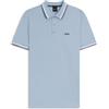 BOSS Paddy, Polo Uomo, Light/Pastel Blue450, XXL