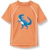 Playshoes Dino, Maglietta Rash Guard Kinder Unisex, Ocker Kurz Dino,