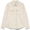 VERO MODA Vmmaria LS Denim Slim Shirt Mix New Noos, Rivestimento Argento., S