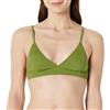Amazon Essentials Top Bikini Classico con Sostegno Leggero Donna, Verde Oliva, 48